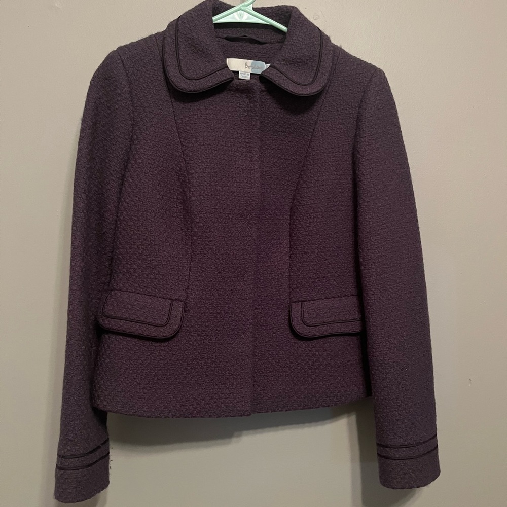 Boden Grey Wool Blend Jacket. Women’s size 6